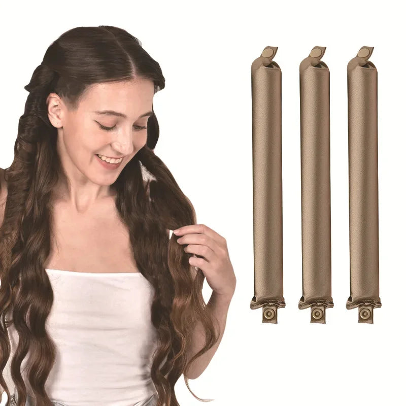 Zelyria Silk Glow Heatless Curlers | No Damage, Comfortable, Vegan 9