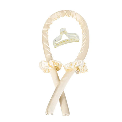 Zelyria Silk Hair Rollers | Heat-Free, Effortless Curls, Reusable 12