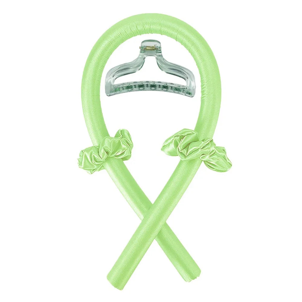 Zelyria Silk Hair Rollers | Heat-Free, Effortless Curls, Reusable 8